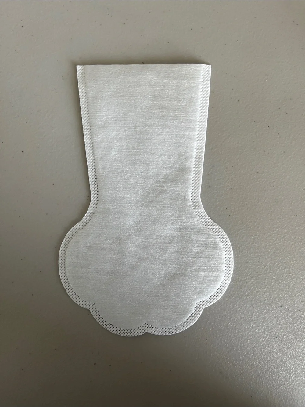 Disposable foot covers for dogs..